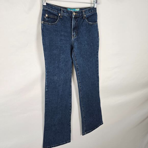 T.T. Blues Jeans Junior's 7 Blue Medium Wash Regular Fit Cotton - Picture 12 of 15